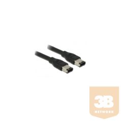   KAB Delock 83273 6 érintkezős dugó / 6 érintkezős dugó FireWire kábel - 0,5m