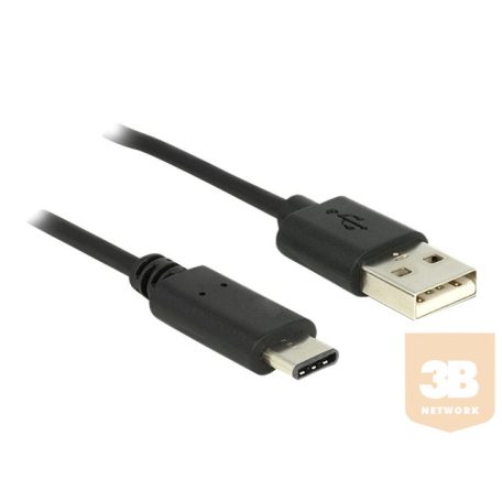 DELOCK 83326 Delock Cable USB 2.0 Type-A male > USB Type-C 2.0 male 0.5 m black