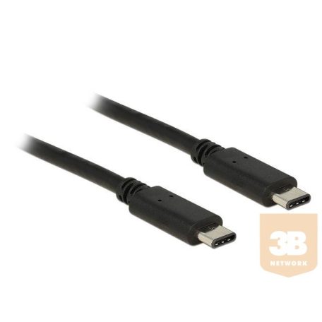 Delock Cable USB Type-C 2.0 male > USB Type-C 2.0 male 2m black