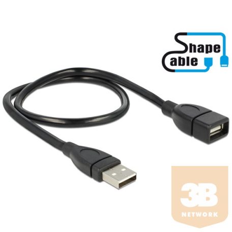 KAB Delock 83498 USB2.0 apa > A anya ShapeCable - 0,35m