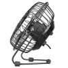 Everest Asztali Ventilátor - EFN-482 (fém, USB, fekete)