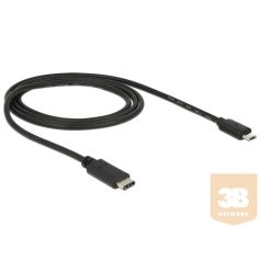   Delock kábel USB Type-C 2.0 apa > USB 2.0 type Micro-B apa 1m fekete