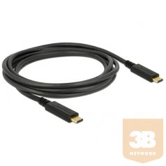   Delock USB 3.1 Gen 1 (5 Gbps) kábel Type-C a Type-C 2 m 3 A E-Marker