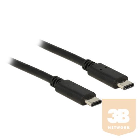 KAB Delock 83673 USB Type-C™ 2.0 dugó > USB Type-C™ 2.0 dugó kábel - 1m