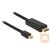 Delock HDMI Cable mini Displayport 1.1 male > HDMI-A male 3m, black