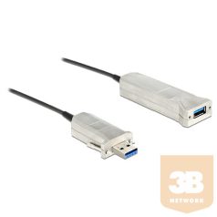   KAB Delock 83739 USB3.0-A apa > USB3.0-A anya aktív optikai kábel - 0,2m