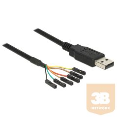   KAB Delock 83786 USB apa > TTL 6pin header anya kábel - 1,8m