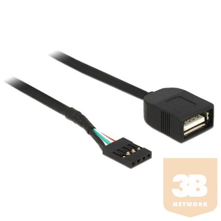 KAB Delock 83825 pin header anya > USB2.0 Type-A anya USB kábel - 0,4m