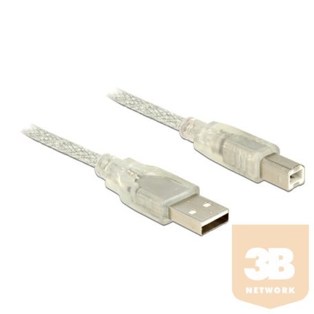 KAB Delock 83892 A típusú csatl. dugó > USB2.0 B típusú csatl. dugó USB2.0 kábel - 1m