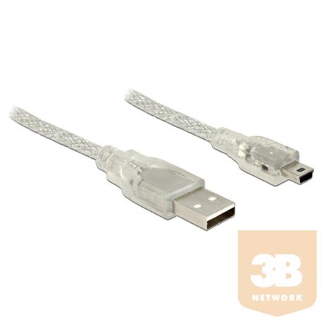 KAB Delock 83907 A típusú csatl. dugó > USB2.0 mini-B csatl. dugó kábel - 2m