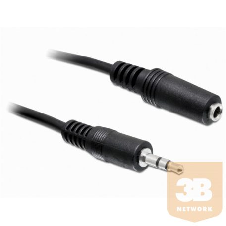 KAB Delock 84002 sztereo jack 3,5mm apa / anya audio kábel - 3m