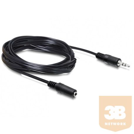 KAB Delock 84237 3,5mm, apa / anya audio sztereo jack kábel - 5m