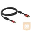 Delock Kábel - 84337 (High Speed, HDMI -> Mini-HDMI, apa-apa, 3m)