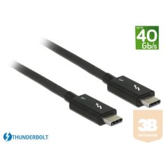   Delock Thunderbolt 3 (40 Gb/s) USB-C cable male > male passive 0.5m 5A black