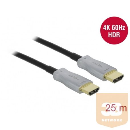 KAB Delock 85016 Aktív optikai kábel HDMI 4K 60Hz - 25m