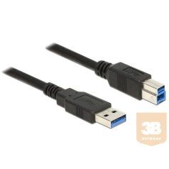   Delock Cable USB 3.0 Type-A male > USB 3.0 Type-B male 1.0 m black