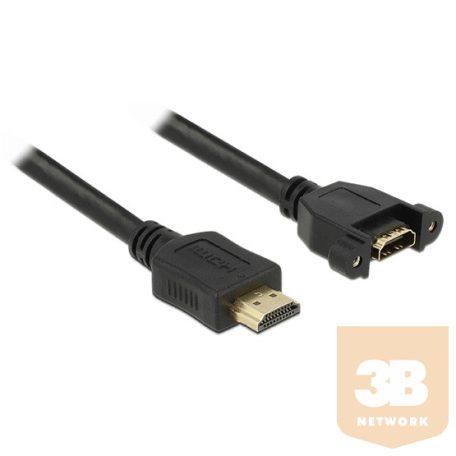 KAB Delock 85102 HDMI-A apa > HDMI-A anya fali kábel - 1m