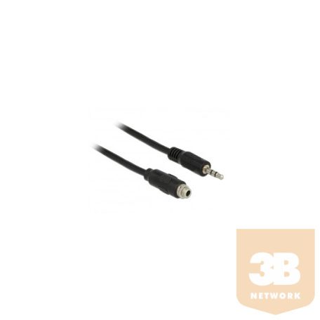 KAB Delock 85116 anya csavarmentes > apa 3.5mm sztereó jack kábel - 1m