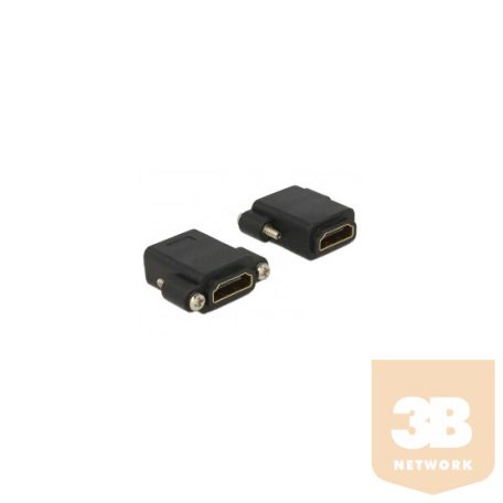 ADA Delock 85125 HDMI anya > HDMI anya rögzítővel High Speed adapter