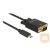 DELOCK 85261 Delock Cable USB Type-C male > VGA male (DP Alt Mode) Full HD 1080p 1m black