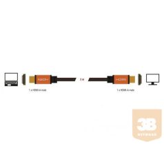 Delock Cable HDMI M/M V2.1 2m 8K 60HZ Black