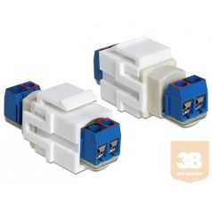   LAN Delock 86323 Terminal Block > Terminal Block Keystone modul