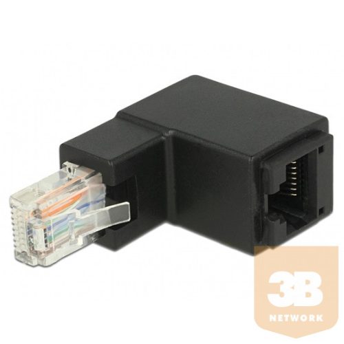 ADA Delock 86424 RJ45 apa L alakú > RJ45 anya Cat.6 UTP adapter