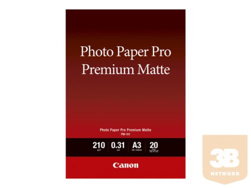 CANON Photo Paper Premium Matte A3 20 sheets