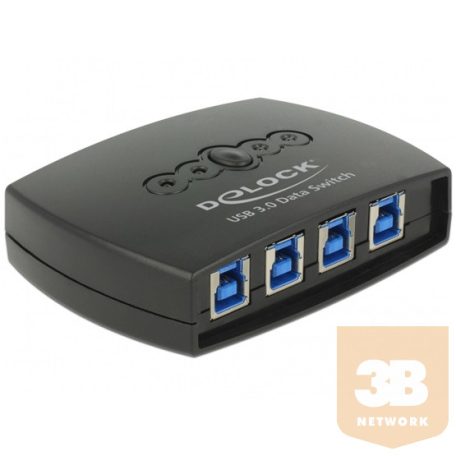 ADA Delock 87724 USB 3.0 megosztási kapcsoló 4 – 1