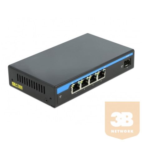 ADA Delock 87765 Gigabit Ethernet-kapcsoló 4 port PoE + 1 SFP