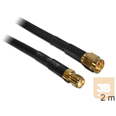 Delock Antenna Cable SMA Plug > SMA Jack CFD200 5 m Low Loss