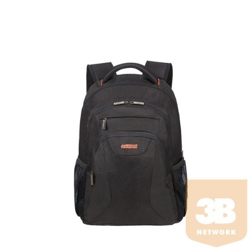 AMERICAN TOURISTER Notebook hátizsák 88530-1070, LAPTOP BACKPACK 17,3" (BLACK-ORANGE) -AT WORK