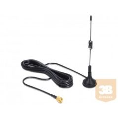   ADA Delock 88877 SMA 3dBi mindenirányú mágneses állvánnyal ISM 433MHz antenna