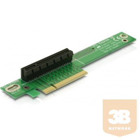 ADA Delock 89104 PCI Express emelő kártya x8 90°-ban balra elforgatott