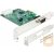 Delock PCI Express Card > 1 x Serial RS-232 High Speed 921K with Voltage supply