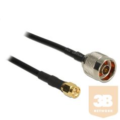   KAB Delock 89516 Antenna Cable N plug > SMA plug CFD200 15 m low loss