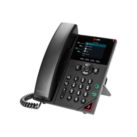 HP Poly OBi VVX 250 4-Line IP Phone and PoE-enabled