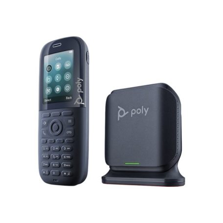 HP Poly Rove Single/Dual Cell DECT 1880-1900 MHz B2 Base Station and 30 Phone Handset Kit-EURO
