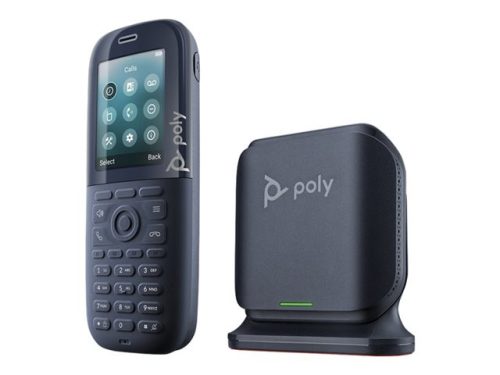 HP Poly Rove Single/Dual Cell DECT 1880-1900 MHz B2 Base Station and 30 Phone Handset Kit-EURO