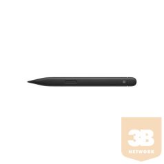   Microsoft Surface Slim Pen - Stylus - Wireless - Bluetooth - Fekete-Charcoal - for Surface Pro X/8