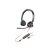 HP Poly Blackwire 3325 Stereo Microsoft Teams Certified USB-C Headset +3.5mm Plug +USB-C/A Adapter