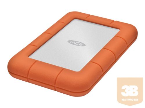 LACIE RUGGED MINI USB 3.0 2TB / Shock rain pressure resistant / 2.5inch