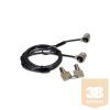 PORT DESIGNS TWIN HEAD KEYED SECURITY CABLE