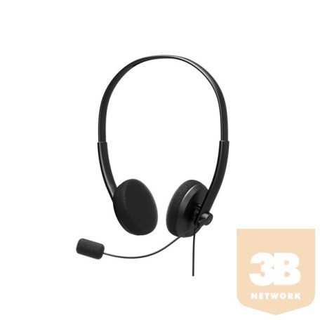 PORT DESIGNS OFFICE USB STEREO HEADSET WITH MICROPHONE