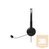 PORT DESIGNS OFFICE USB STEREO HEADSET WITH MICROPHONE