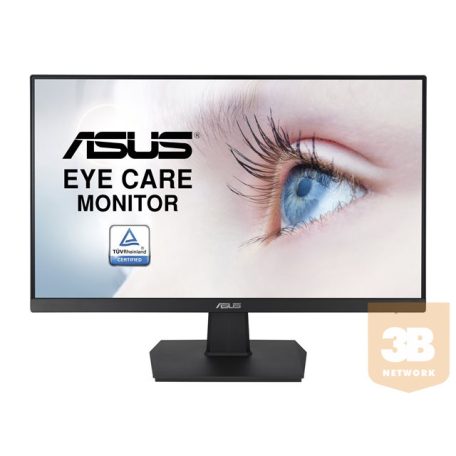 ASUS VA24ECE Eye Care Monitor 23.8inch IPS WLED 1920x1080 Adaptive-Sync/Freesync 75Hz 250cd/m2 5ms HDMI USB Type-C