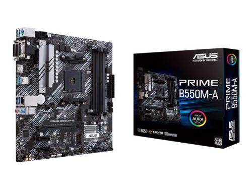 ASUS PRIME B550M-A microATX AM4 DDR4 alaplap