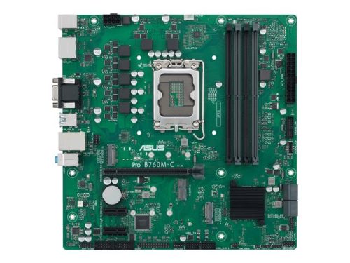 ASUS B760M-C-CSM LGA1700 4DDR5 microATX 4xSATA 2xDP 1.4 HDMI 2.1 D-Sub MB