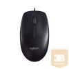 Logitech Egér - M90 (Vezetékes, Optikai, USB, 1000 DPI, fekete)