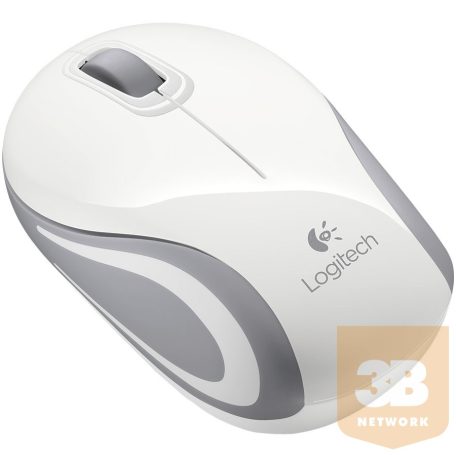LOGITECH Wireless Mini Mouse M187 - EMEA - WHITE